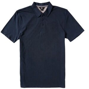 NEW Volcom (Retail $42.00) WOWZER POLO SHORT SLEEVE - NAVY